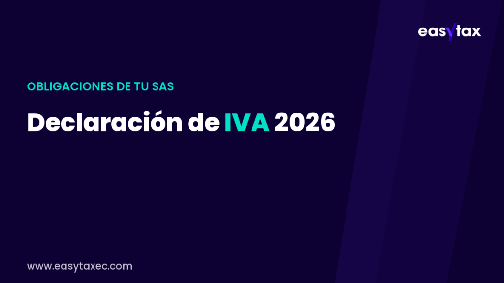 Declaración de IVA en Ecuador 2026: formulario 104 del SRI por noveno dígito | EasyTax