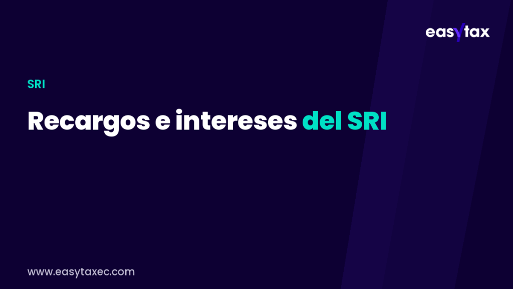 recargos e intereses del SRI